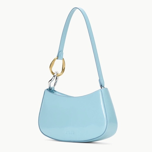 NWT Staud Ollie Shoulder Bag Mist 🌟Rare🌟 - Picture 2 of 15